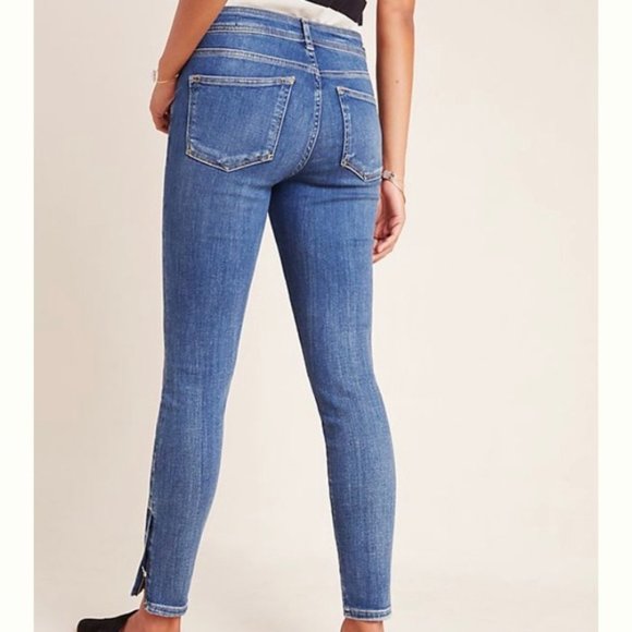 Pilcro and the letterpress Anthropologie High-Rise Skinny Jeans in 26 - Picture 3 of 16